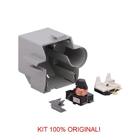 RELE E PROTETOR TERMICO EMBRACO 1/5 HP 220V/60HZ EMI70HER COM CAIXA