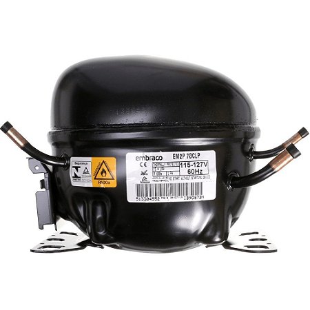 Compressor Embraco 1/5 HP R600 110V 60HZ EM2P70CLP / EMR70CLP