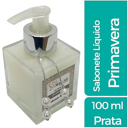 Sabonete Líquido Primavera 100 ml Prata