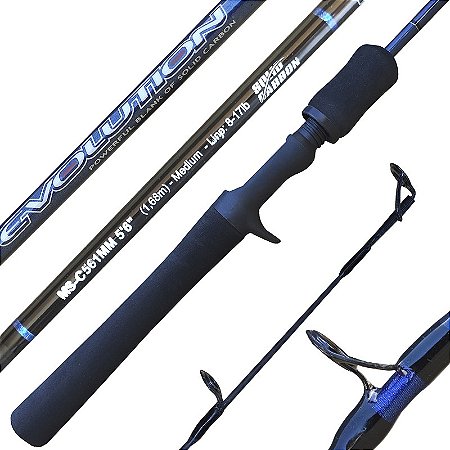 Vara Carretilha Evolution 1,68m Marine Sports