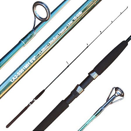 Vara Molinete Marine Sport 5'6'Pés Inteiriça 30lb Ação Média