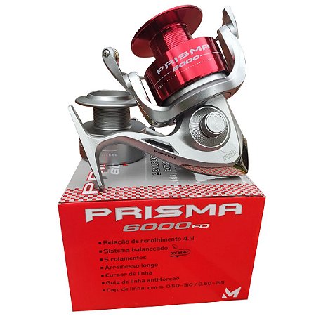 Molinete Marine Prisma 6000 Praia Costão 5Rol Pesca Pesada