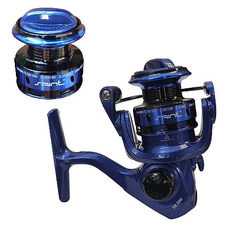 Molinete de Pesca 6 Rol Saint Carretel de Alumínio 2,5kg Ultra Light