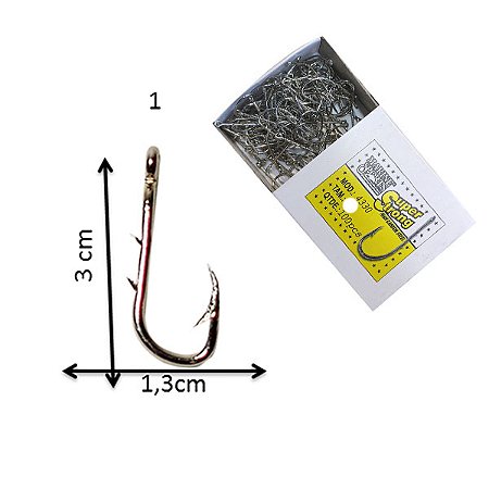 Caixa de Anzol Marine Sports Super Strong Varios Tamanhos Pequenos Médios