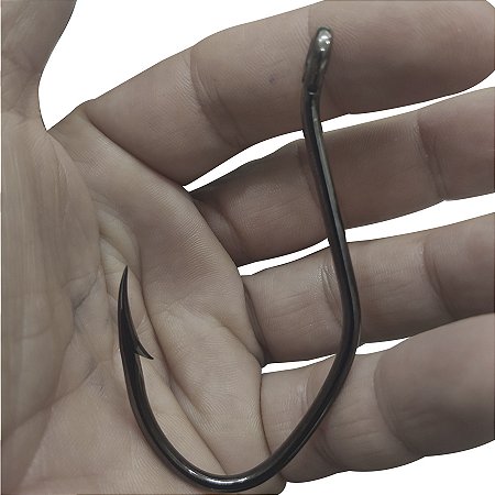Anzol de Pesca Tamanho 12/0 Super Cat Fish Crown 5 Pçs