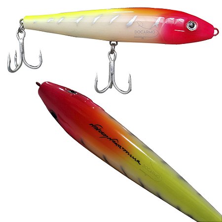 Isca Artificial para Tucunaré Robalos Nakamura Sará Sará 120 Isca Sará Sará Nelson Nakamura 22g 12cm