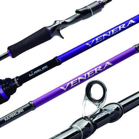 Vara Para Carretilha 8-17lb Carbono IM7 Inteiriça Maruri 5'8 Pés 1,74m