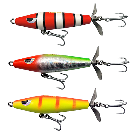 Kit Iscar Aritificial Torpedo com Hélice Devassa Yara 9cm 3 Unidades