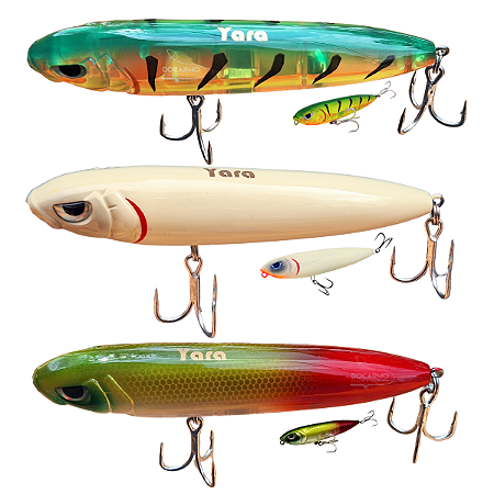 Isca Artificial Yara Mad Dog 12cm 26g Tucunare Escolha a Cor