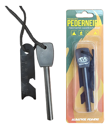 Pederneira Magnésio de Sobrevivência Albatroz Extra Larga