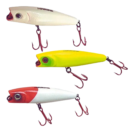 Isca Artificial Stick One 65 Para Pesca Com Garateias Reforçadas Marine Sports