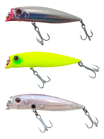 Isca Artificial Brava 77 Marine Sports Flutuante 7,7m Com Sistema Magnético