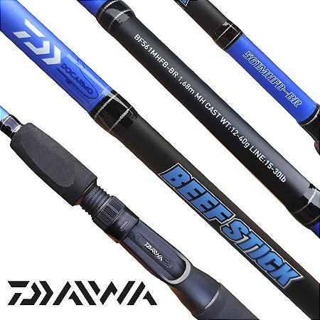 Vara de Pesca Daiwa Inteiriça 1,68m 15-30lb