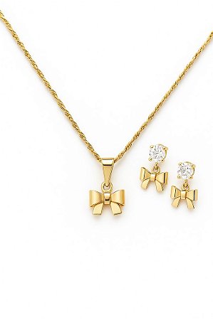 Conjunto Infantil Lacinho Pendurado