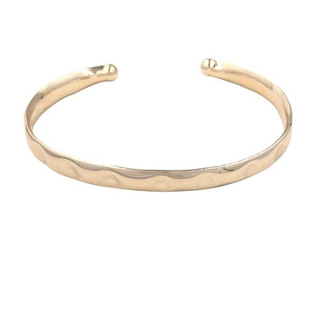 Bracelete Folheado 18k Trabalhado