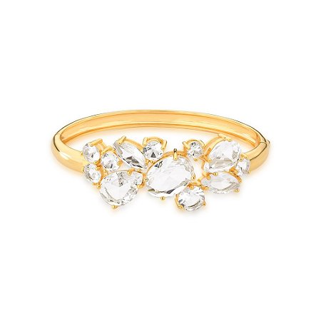 BRACELETE FOLHEADO 18K GOTA/OVAL/REDONDO/NAVETE