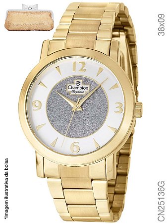 Kit Relógio Analógico Champion com Bolsa