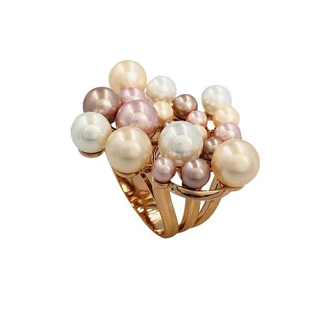 ANEL BAN ROSE 4 TONS LISO CURVO