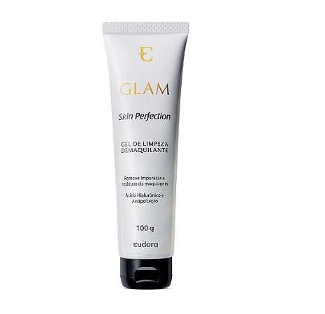 Eudora Glam Skin Perfection Gel de Limpeza Demaquilante, 100 g