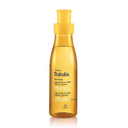 Tododia Body Splash Desodorante Colônia Limão Siciliano e flor de gardênia 200ml