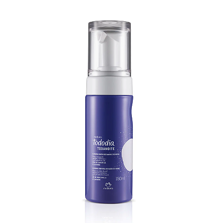 Natura Tododia Todanoite Sabonete em Espuma Nuvens de Banho Cremosa, 150ml