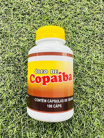 100 cápsulas de copaiba 500mg