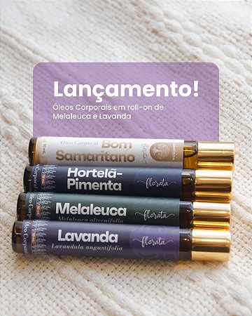 Óleos corporais em roll-on 10ml