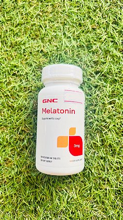 120 Cápsulas de Melatonina GNC 3mg