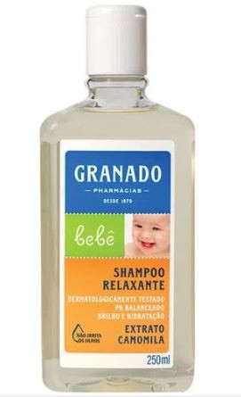 Shampoo Relaxante Bebê Camomila Granado - 250ml