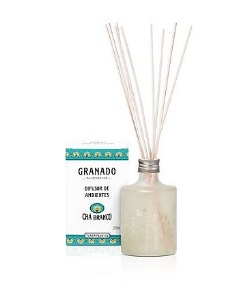 Difusor de Ambiente Terrapeutics Chá Branco Granado - 250ml