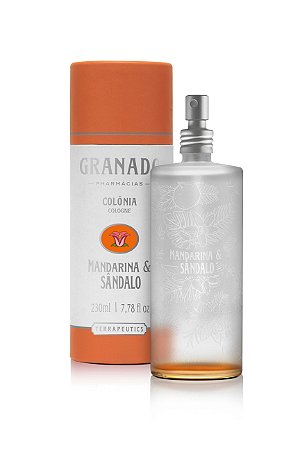 Perfume Unissex Mandarina E Sândalo Eau De Cologne Granado - 230Ml