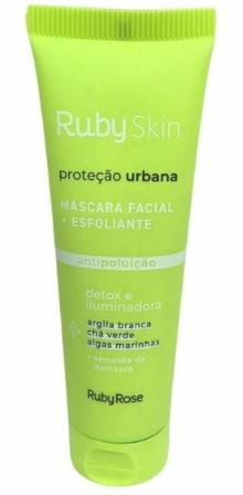 Mascara + Esfoliante Facial Protecao Urbana - Rubyrose