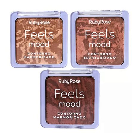 Paleta De Contorno Marmorizado - Rubyrose