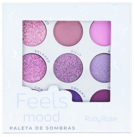 Paleta De Sombras Feels Mood - Ruby Rose