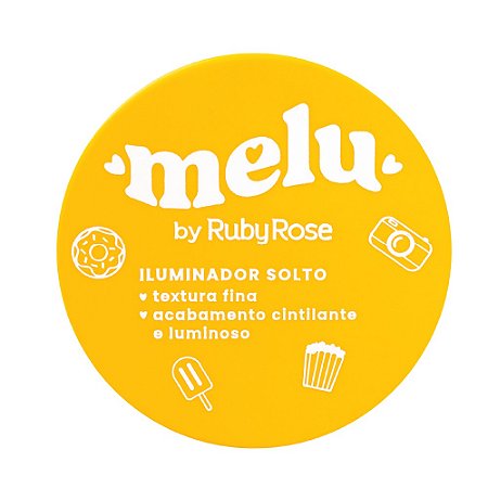 Iluminador Solto Melu Ruby Rose