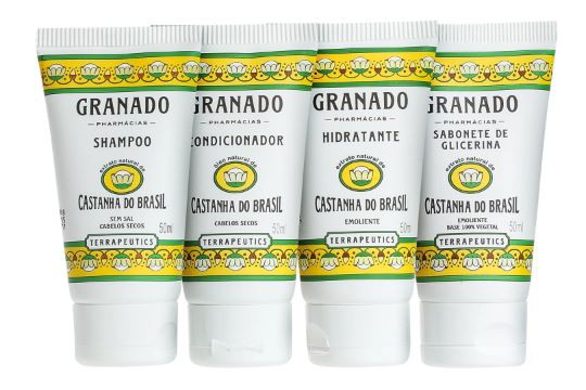 Kit Granado Terrapeutics Banho Castanha do Brasil (4 Produtos)