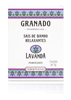 Sais de Banho Terrapeutics Lavanda 5 x 15g