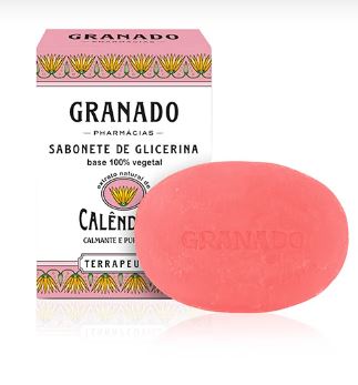 Sabonete em Barra de Glicerina Granado Terrapeutics Calêndula 90g