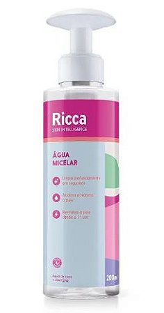 Água Micelar Ricca 200ml