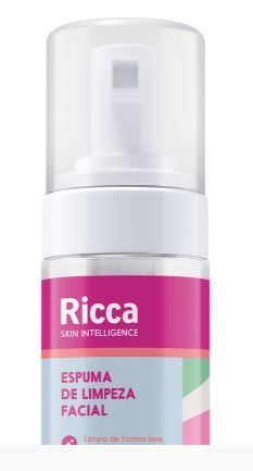 Espuma de Limpeza Facial Ricca