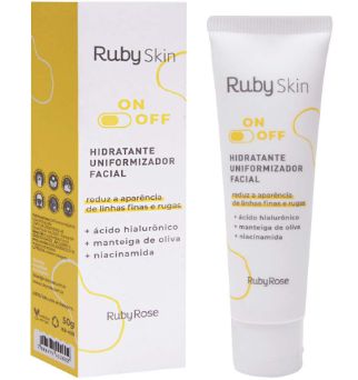 Hidratante Uniformizador Facial On Off Ruby Skin