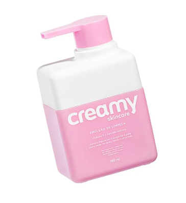 Emulsão de Limpeza Facial Creamy 180 ml