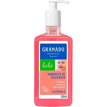 Sabonete Líquido Bebê Glicerina Calêndula Granado - 250Ml