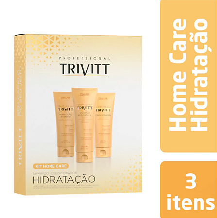 Kit Home Care Trivitt com Hidratação intensiva Novo