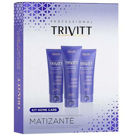 Kit Home Care Trivitt Matizante com Hidratação Intensiva Novo