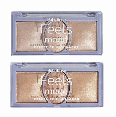 Paleta De Iluminador Feels Mood Rubyrose