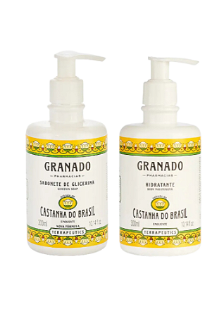 Kit Sabonete Líquido Terrapeutics Calêndula 300ml + Hidratante Corporal Terrapeutics Calêndula 300ml