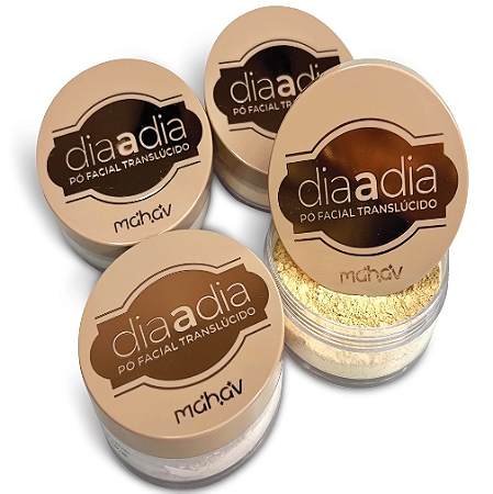 Pó Facial Translúcido Dia a Dia Mahav