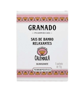 Sais de Banho Terrapeutics Calêndula 5 x 15g