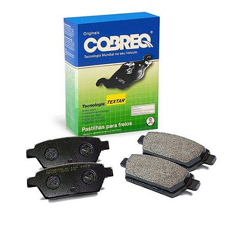 Pastilha Freio Ford Fusion Traseira Sistema Fomoco N186 Cobreq